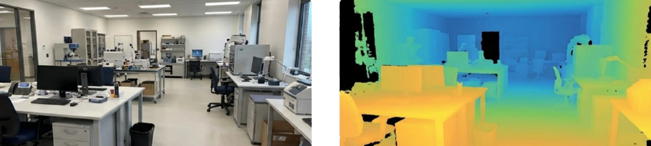 تفاوت تصویر دوربین RGB-D و دوربین RGB