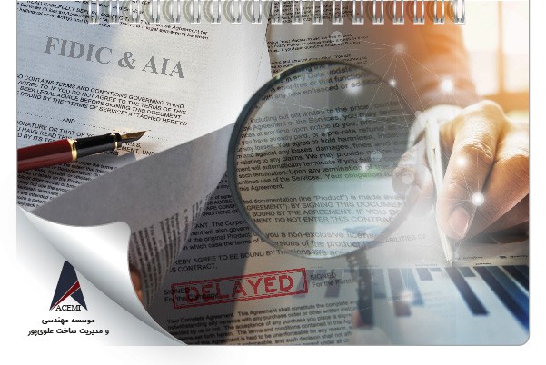 فرمول جامع برای تدوین لایحه تاخیرات (بر اساس دو قرارداد FIDIC و AIA)