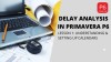 به‌کارگیری نرم‌افزار پریماورا (Primavera) برای تحلیل تاخیرات