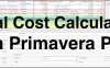 محاسبه‌های هزینه‌ واقعی (Actual Cost) در Primavera P6