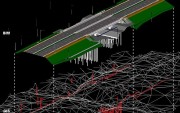 مدیریت ساخت بزرگراه با کمک پلتفرم BIM و GIS