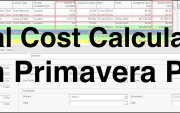 محاسبه‌های هزینه‌ واقعی (Actual Cost) در Primavera P6
