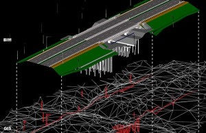 مدیریت ساخت بزرگراه با کمک پلتفرم BIM و GIS