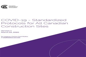 پروتکل انجمن مدیریت ساخت کانادا در رابطه با ویروس کرونا